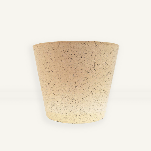 Extra Large Planter (Tan) - 15.7" W X 12.9" H, for Larger Sized Plants and Small Trees