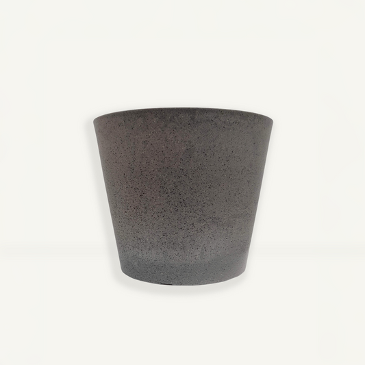 Large Planter (Dark Grey) - 15.8" W x 13" H, for Larger Sized Plants, Indoor / Outdoor Use