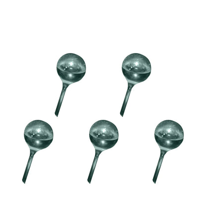Small Watering Globes - 5 Pack, Available in Various Colors, Plastic
