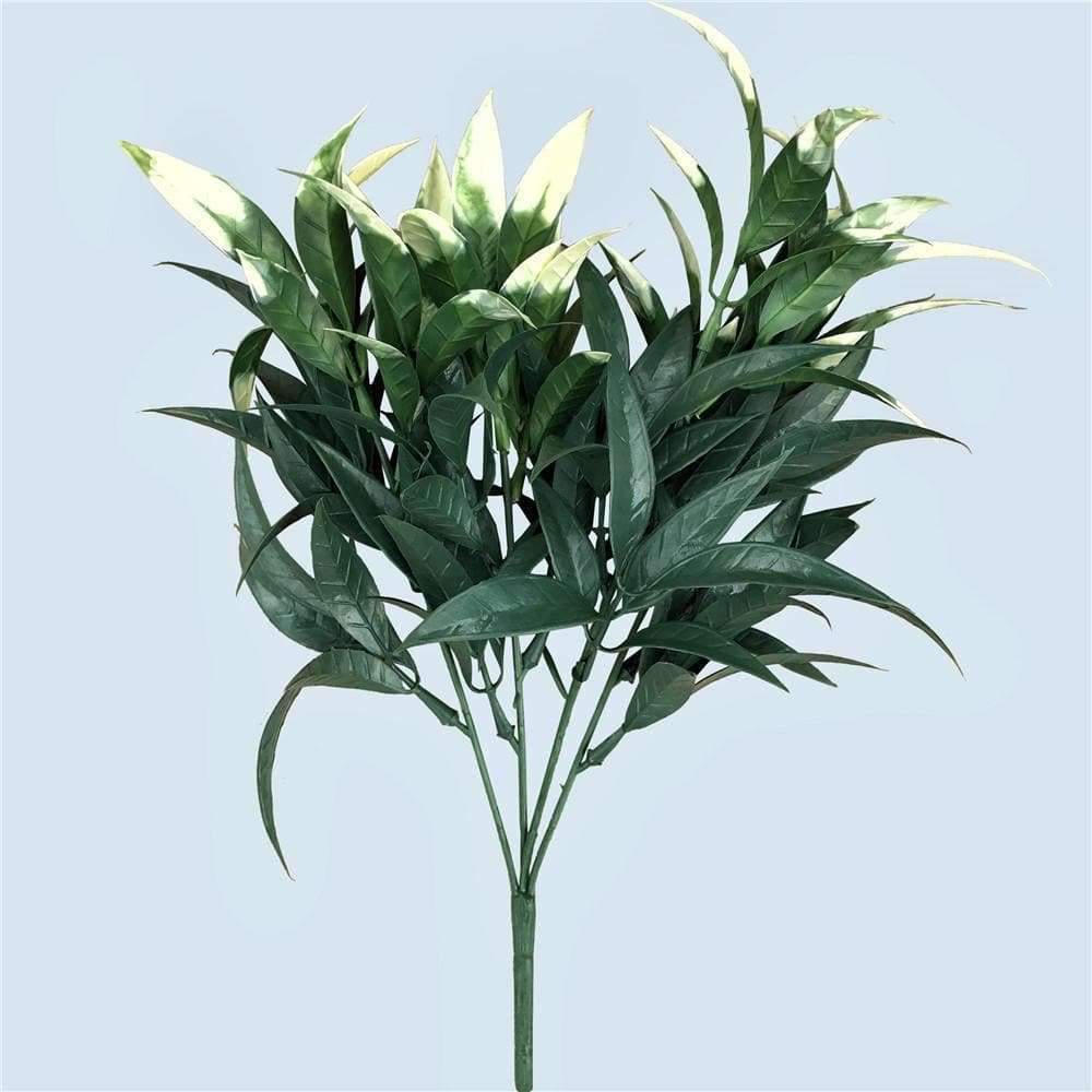 Faux Willow Oak Stem - Indoor / Outdoor Use, 11.8" Long